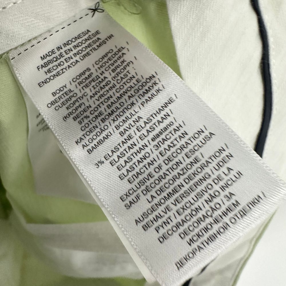 Polo Ralph Lauren Shorts Men 35 Flat‎ Front Light Green Stretch Classic Chino - Picture 9 of 9